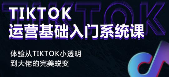 Tiktok实操进阶课程，体验从tiktok小透明到大佬的完美蜕变-52资源库