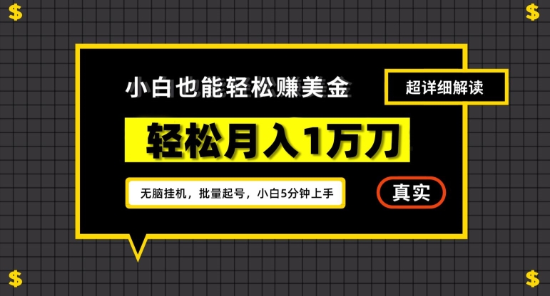 谷歌看广告撸美金2.0，无脑挂机，多号操作，月入1万刀【揭秘】-52资源库